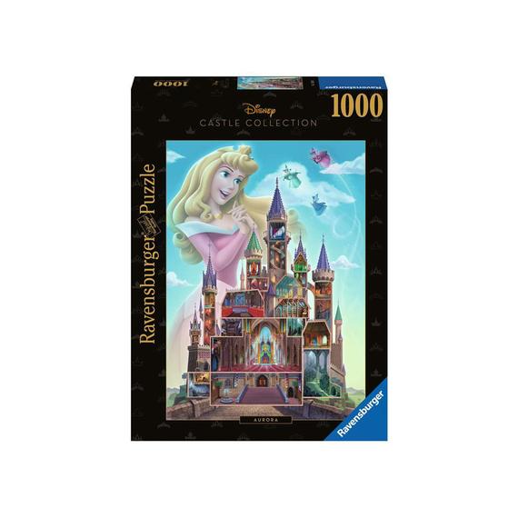 Ravensburger Puzzle 1000 db - Disney kastély Csipkerózsika (03728)