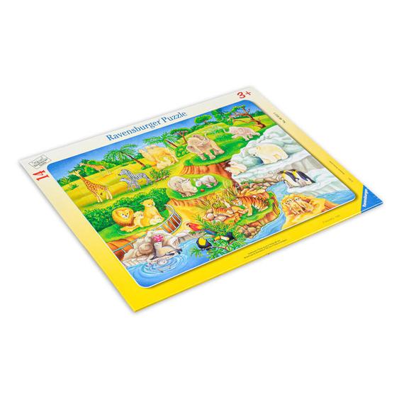 Ravensburger Puzzle 14 db -Látogatás az állatkertben (03748)