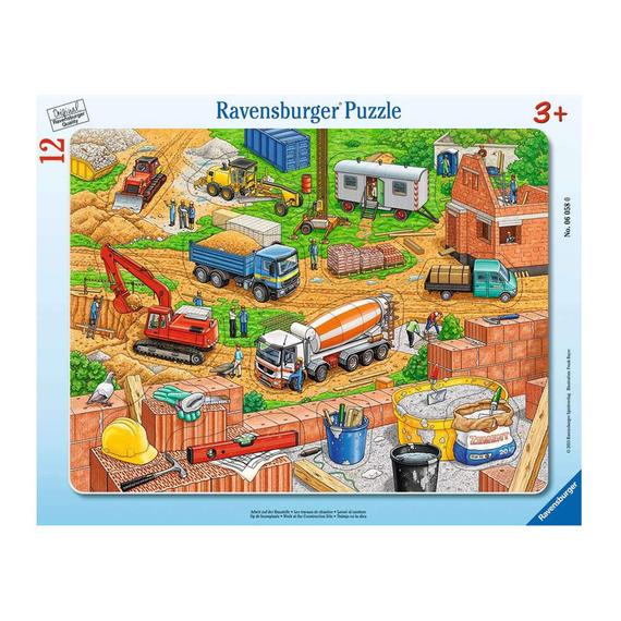 Ravensburger Puzzle 12 db - Munka az építkezésben (03749)