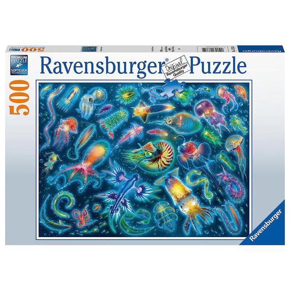 Ravensburger Puzzle 500 db - Színes medúza (03754)