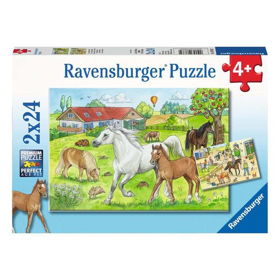 Puzzle 2x24 db - Lófarm (03804)