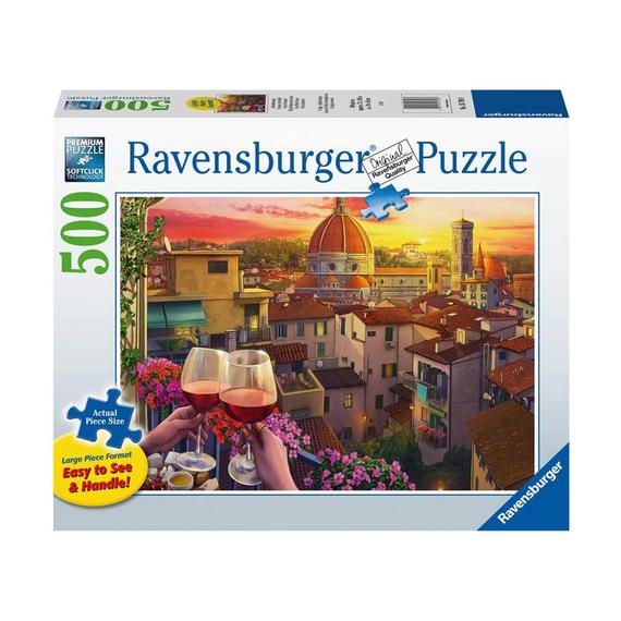 Ravensburger Puzzle 500 db - Borterasz (03849)