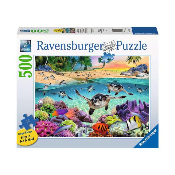 Ravensburger Puzzle 500 db - Bébi teknősök (03850)