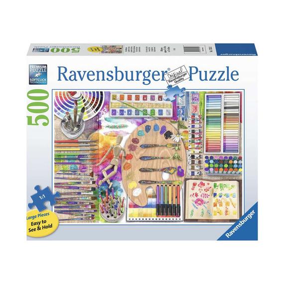 Ravensburger Puzzle 500 db - A művész palettája (03852)