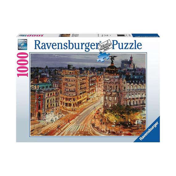 Puzzle 1000 db - Gran Via Madrid (06239)