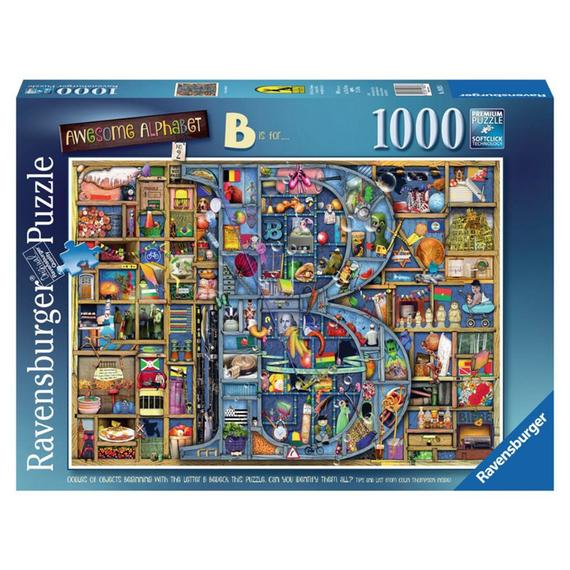 Puzzle 1000 db - Csodálatos ABC B (06375)