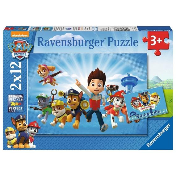 Ravensburger: Mancs őrjárat és Ryder 2 x 12 darabos puzzle (09110)