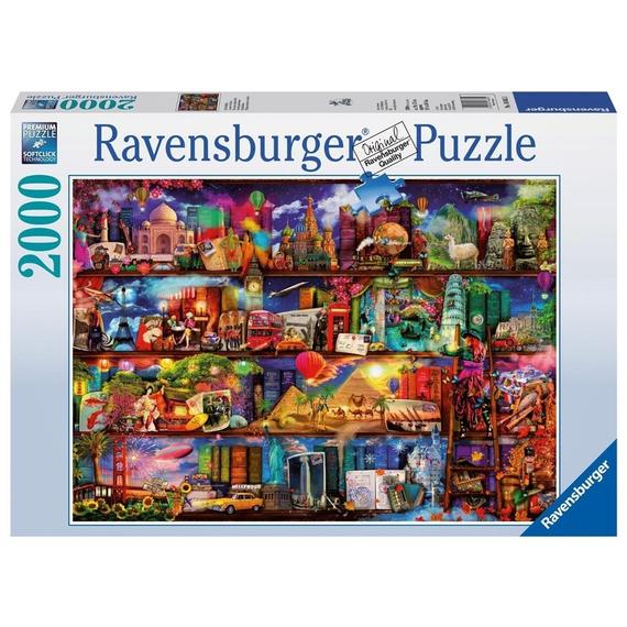 Ravensburger: Puzzle 2 000 db - Könyvek világa (09183)