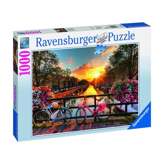 Ravensburger: Amszterdami bicikli túra 1000 darabos puzzle (09202)
