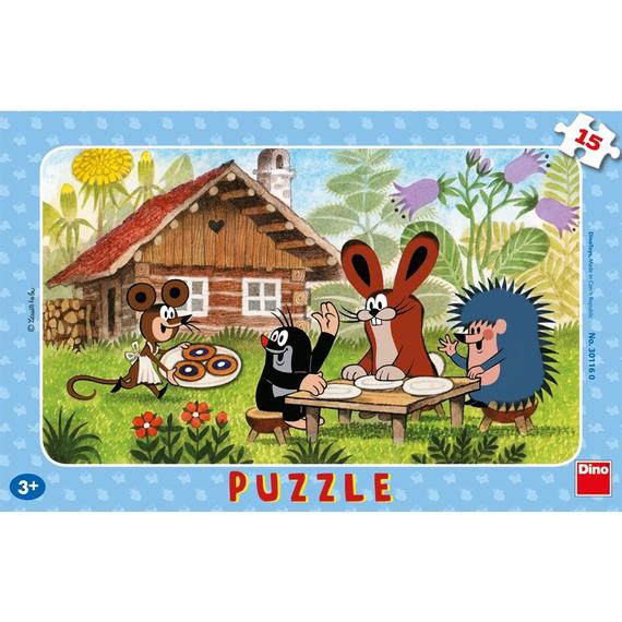 Dino Kisvakond látogatóban 15 darabos puzzle (09662)