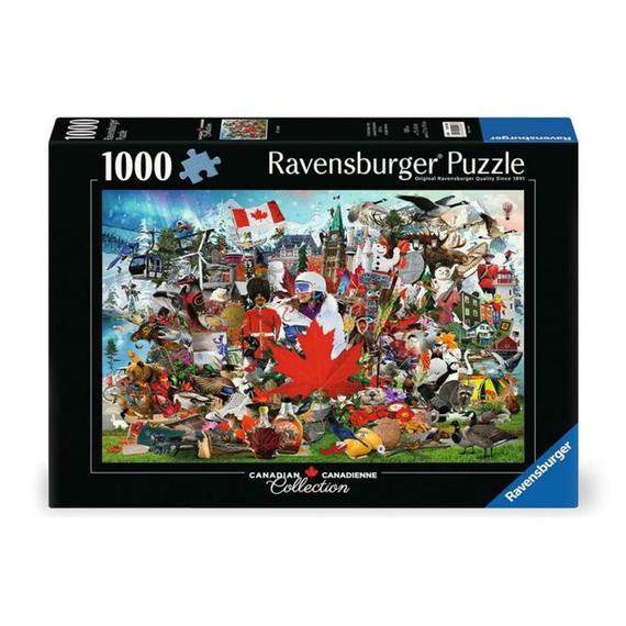 Puzzle 1000 db - Kanada (09913)