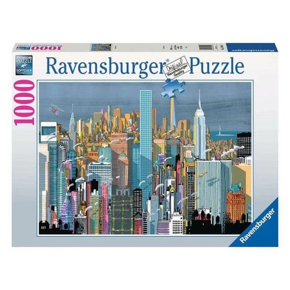 Puzzle 1000 db - New Yorkban vagyok (09945)