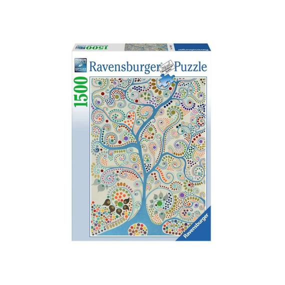 Puzzle 1500 db - Kék fa (09949)