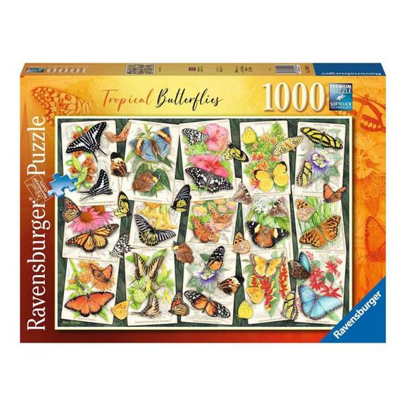 Puzzle 1000 db - Trópusi pillangó (09976)