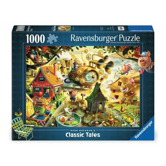 Puzzle 1000 db - Kismalacok (10432)