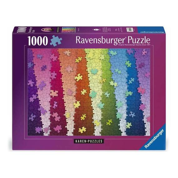Puzzle 1000 db - Színkavalkád (10434)