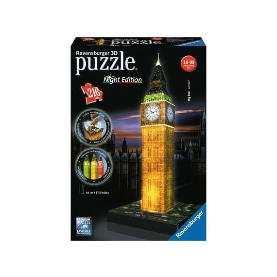 Ravensburger Big Ben 216 darabos 3D puzzle fénnyel (11031)