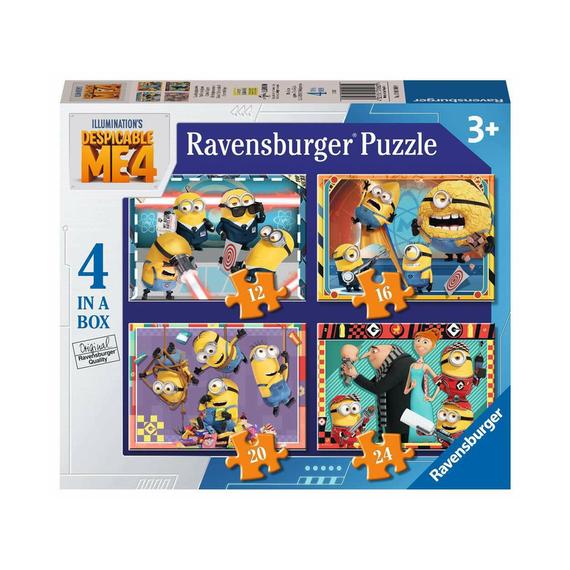 Puzzle 4in1 - Minyonok 4 (11055)