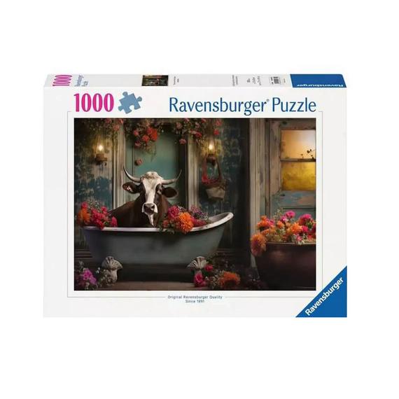 Puzzle 1000 db - Boci a kádban (11618)