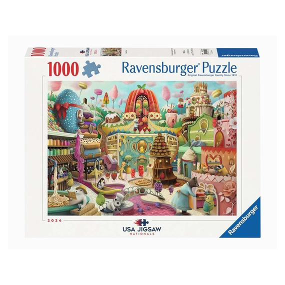 Puzzle 1000 db - Tündéri utcák (12254)