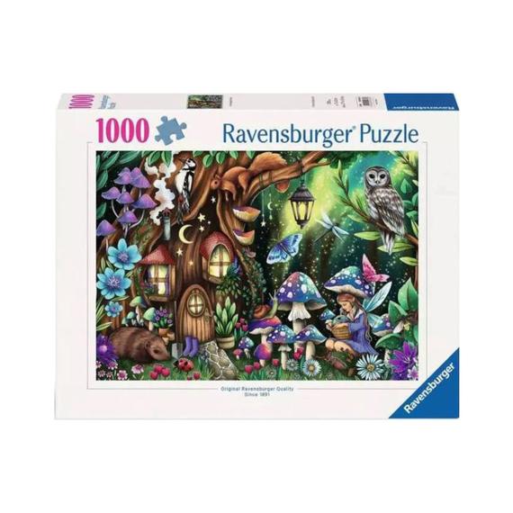 Puzzle 1000 db - Varázslatos erdőben (12257)