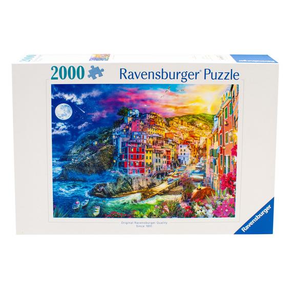 Puzzle 2000 db - Színpompás Cinque Terre (12886)