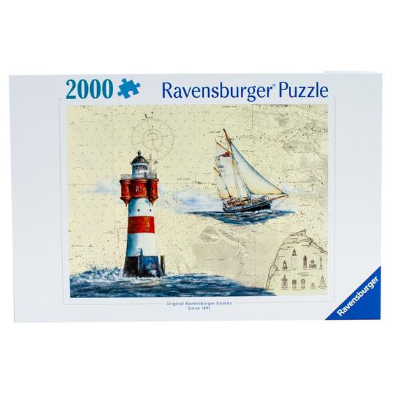 Puzzle 2000 db - Romantikus világítótorony (12887)