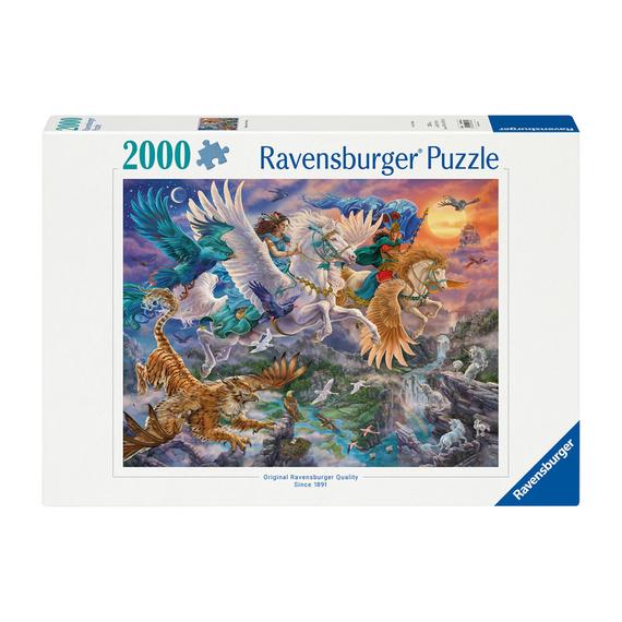 Puzzle 2000 db - Pegazus és barátai (12889)