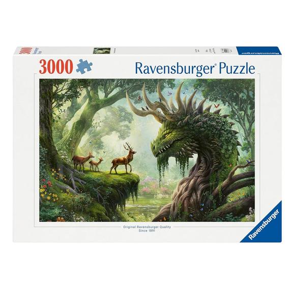 Puzzle 3000 db - Erdei sárkány (12890)
