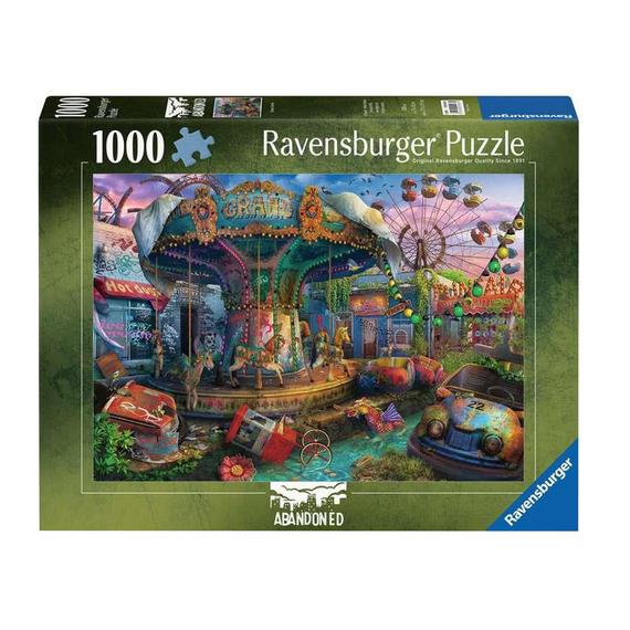 Puzzle 1000 db - Elhagyatott vidámpark (14059)