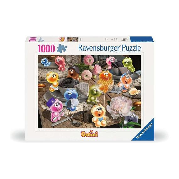 Puzzle 1000 db - Gelinik az asztalon (14065)