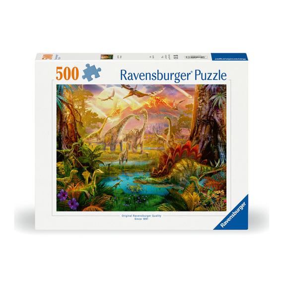Puzzle 500 db - Dinoszauruszok országa (14092)