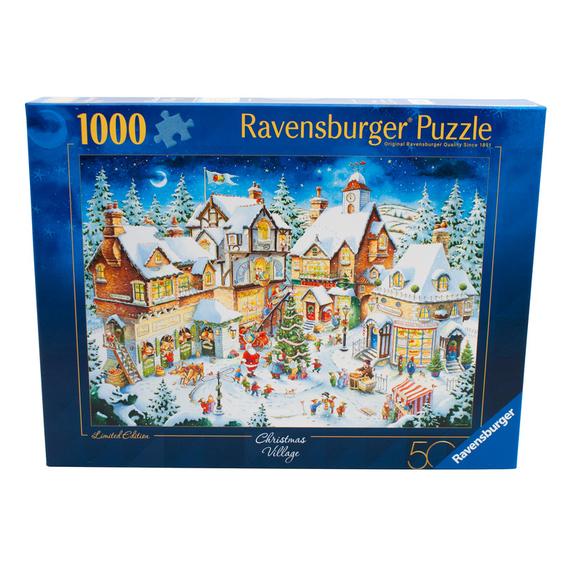 Puzzle 1000 db - Karácsonyi falu (14121)