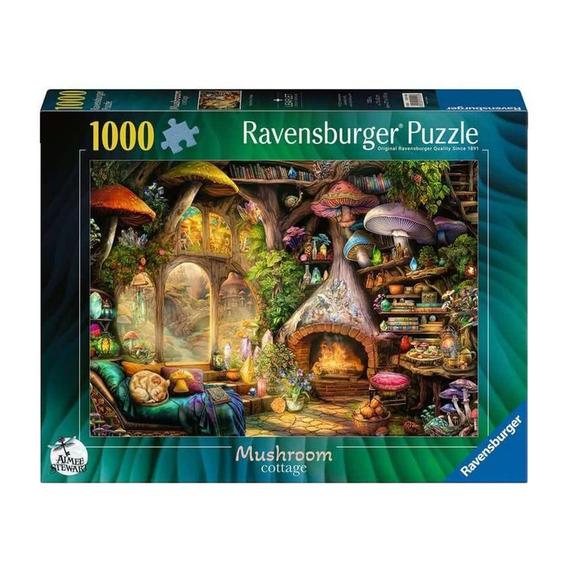 Puzzle 1000 db - Gombaházikó (15525)