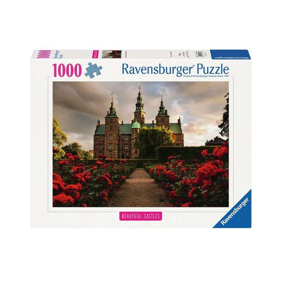 Puzzle 1000 db - Rosenborg kastély, Dánia (15535)