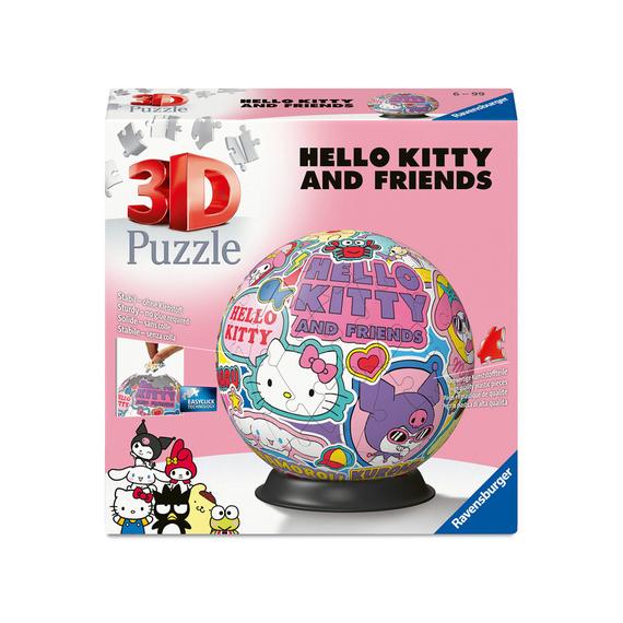 Puzzle 3D 72 db - Hello Kitty és barátai (16537)