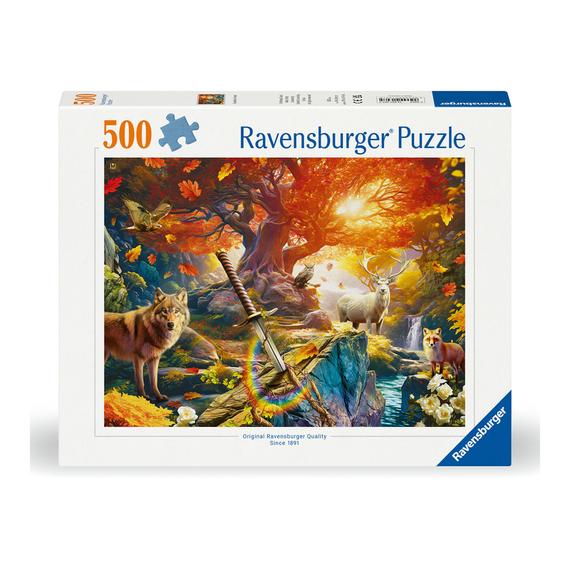 Puzzle 500 db - Exkalibúr erdő (16548)