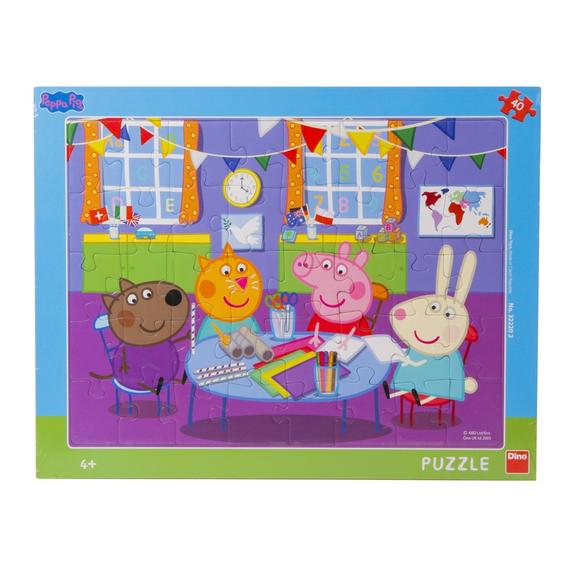 Dino Puzzle 40 db - Peppa malac (34992)