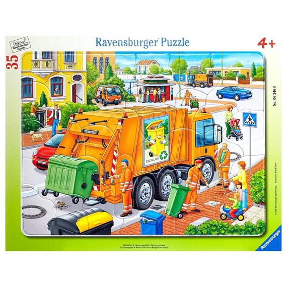 Ravensburger: Puzzle 35 db - Kukásautó (41043)