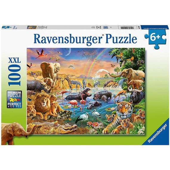 Ravensburger: Fürdés a vízben 100 darabos puzzle (41215)