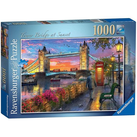 Ravensburger: Puzzle 1 000 db - Tower Bridge naplementében (41280)