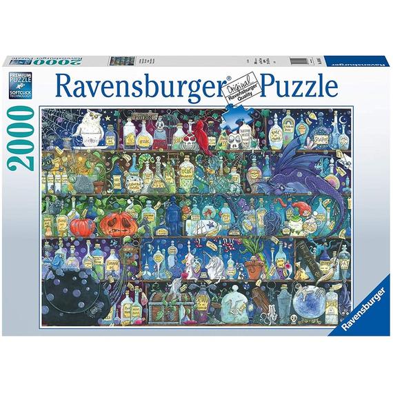 Ravensburger Puzzle 2000 db A méregkeverő szekrény (41330)
