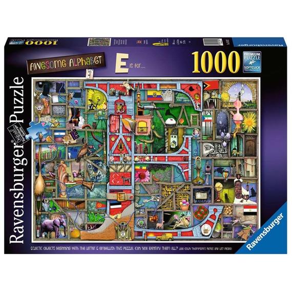 Ravensburger: Puzzle 1 000 db - Varázslatos ABC E (41359)