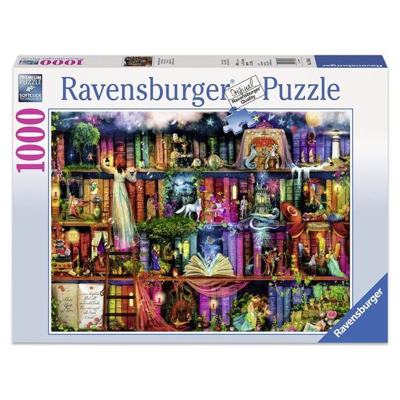 Ravensburger Puzzle 1 000 db Tündérek könvyespolca (42664)