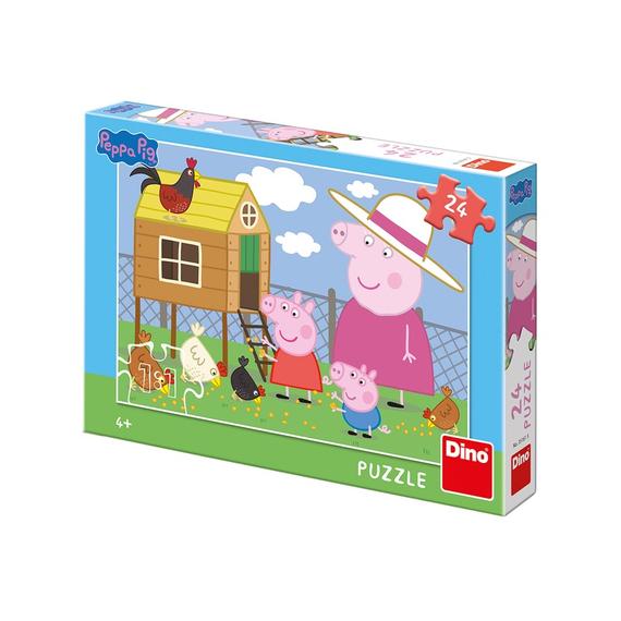 Dino Puzzle 24 db - Peppa malac (45740)