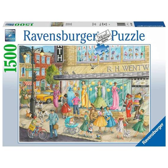 Ravensburger: Puzzle 1500 db - Divatos séta (45831)
