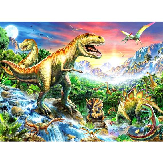 Ravensburger: Puzzle 100 db - Dinoszauroszok (47302)