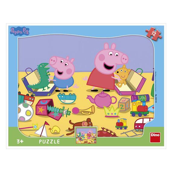 Dino Puzzle 12 db - Peppa (51484)