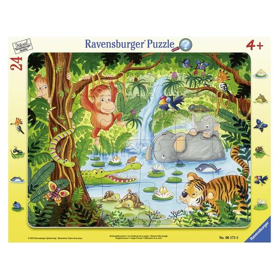 Ravensburger A dzsungelben 24 darabos puzzle (53131)