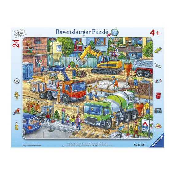 Ravensburger: Puzzle 24 db - Építkezés (53474)